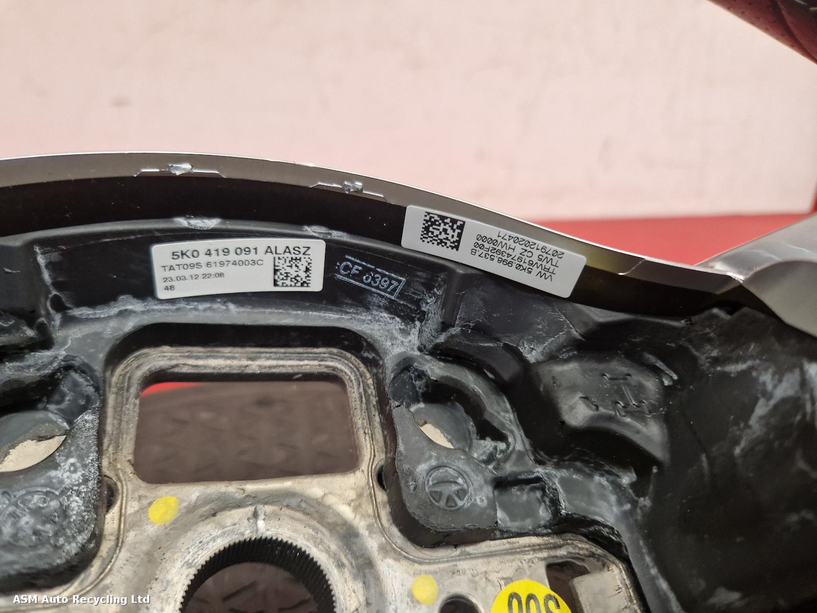 View Auto part Steering Wheel Volkswagen Golf 2012