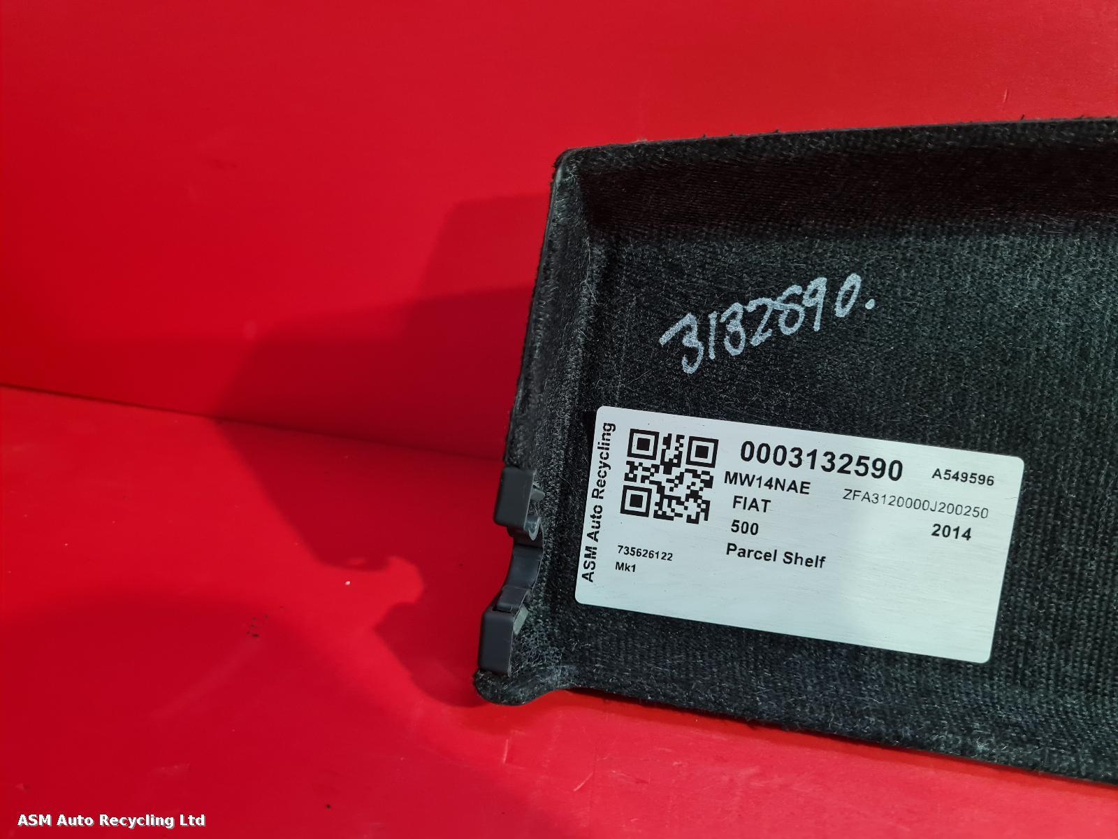 View Auto part Parcel Shelf Fiat 500 2014