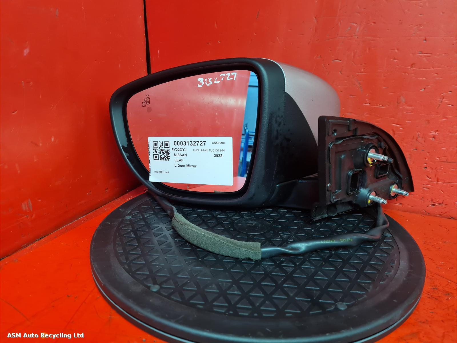 View Auto part L Door Mirror Nissan Leaf 2022