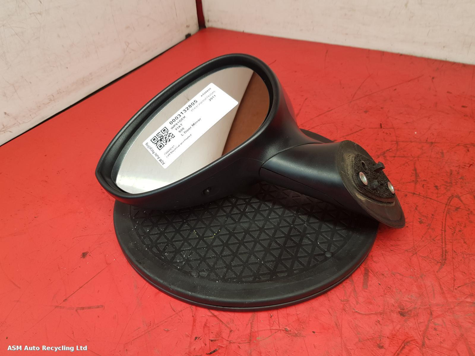 View Auto part L Door Mirror Fiat 500 2011