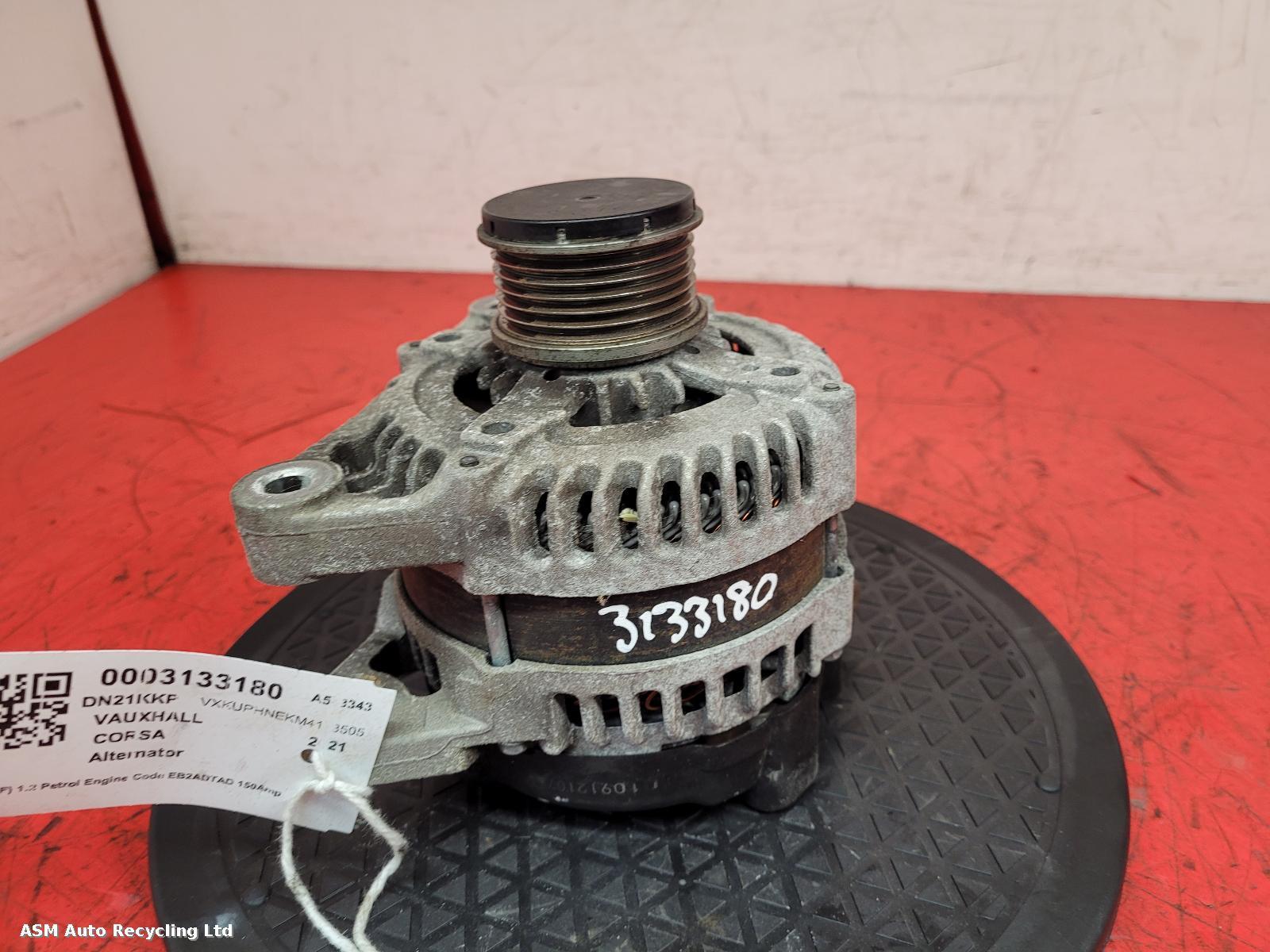 View Auto part Alternator Vauxhall Corsa 2021