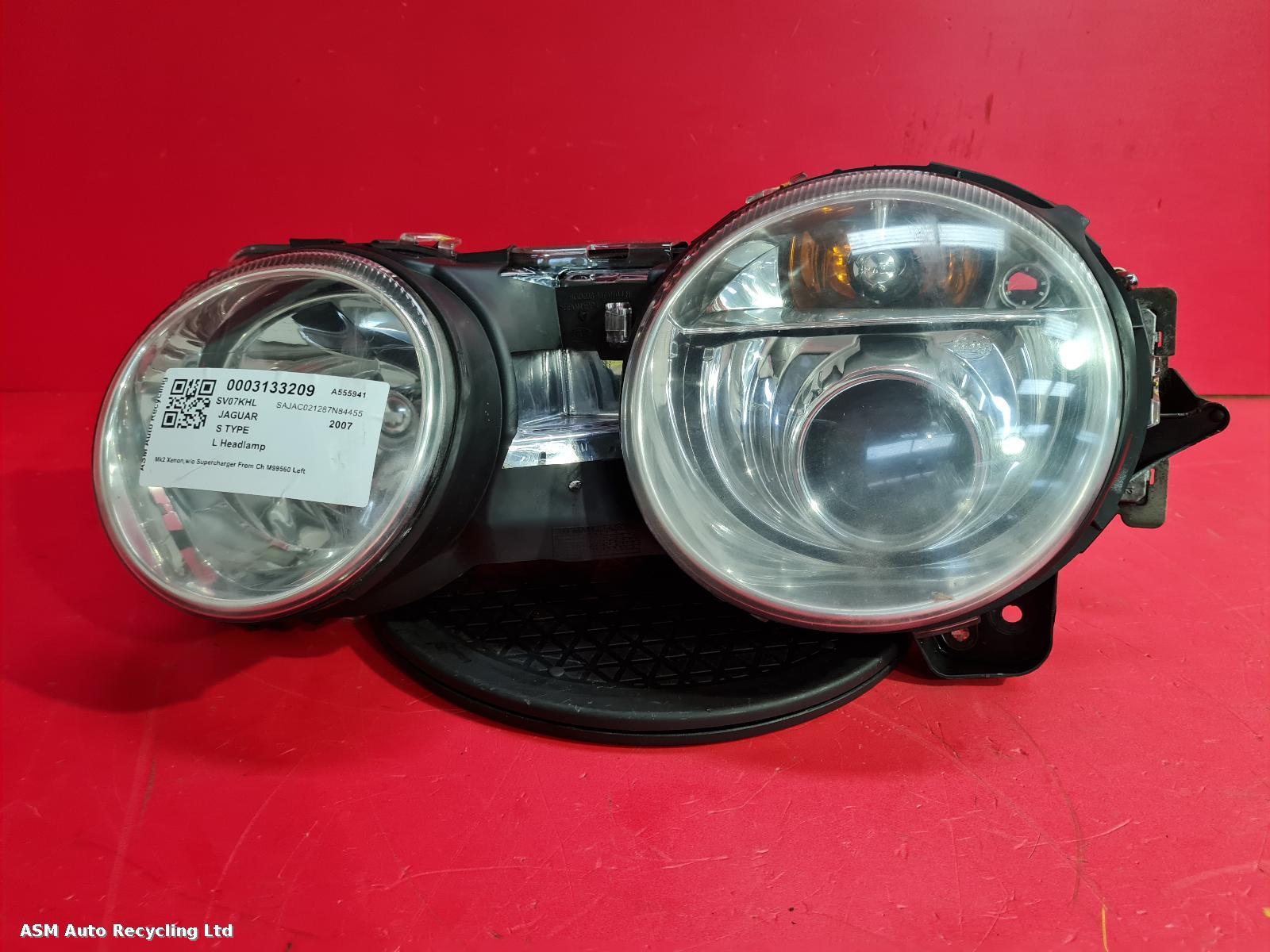 View Auto part L Headlamp Jaguar S Type 2007