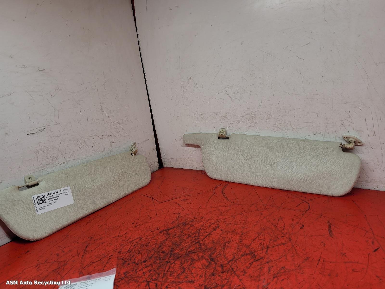 View Auto part Sun visor Volkswagen Caravelle 1990