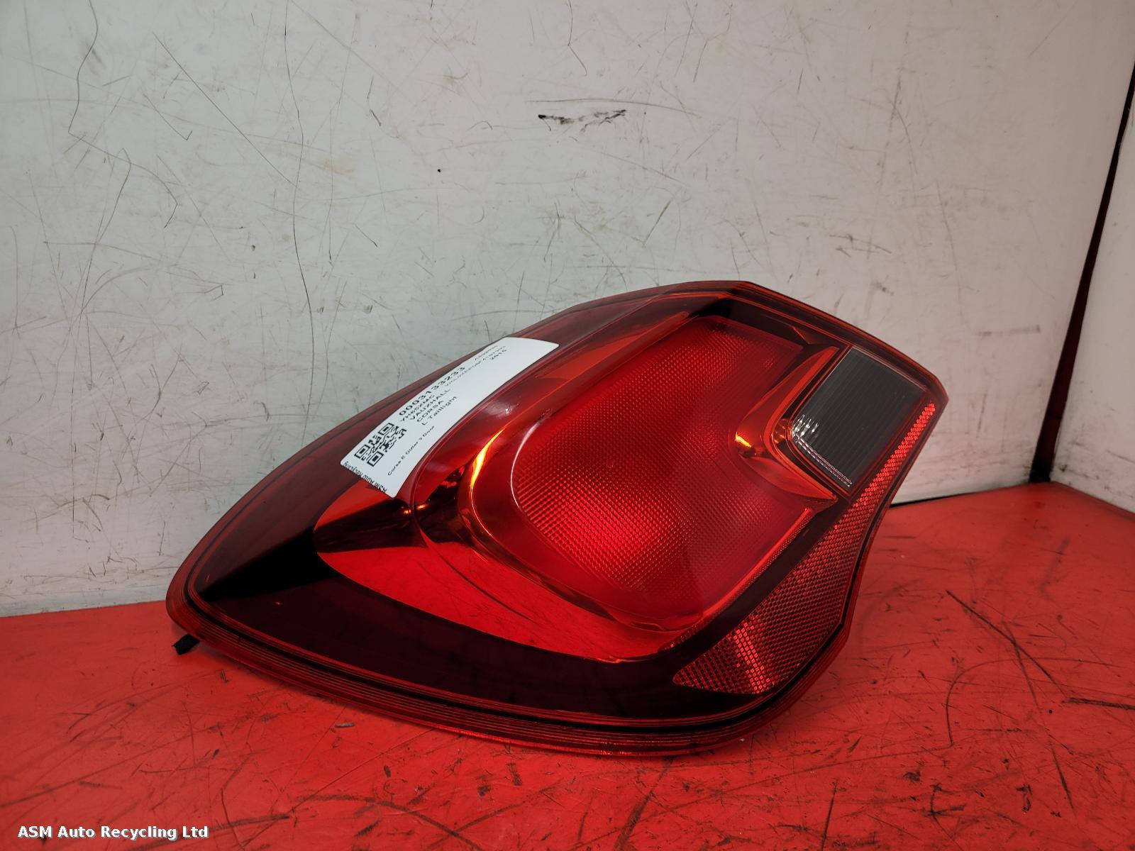 View Auto part L Taillight Vauxhall Corsa 2015