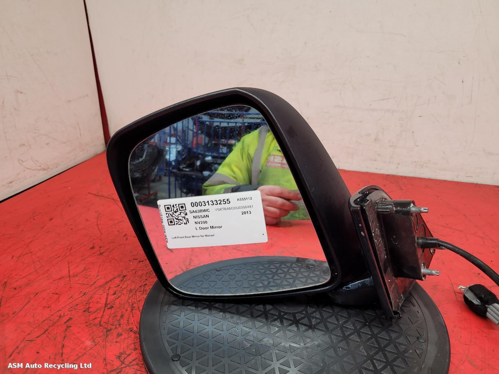 View Auto part L Door Mirror Nissan Nv200 2013