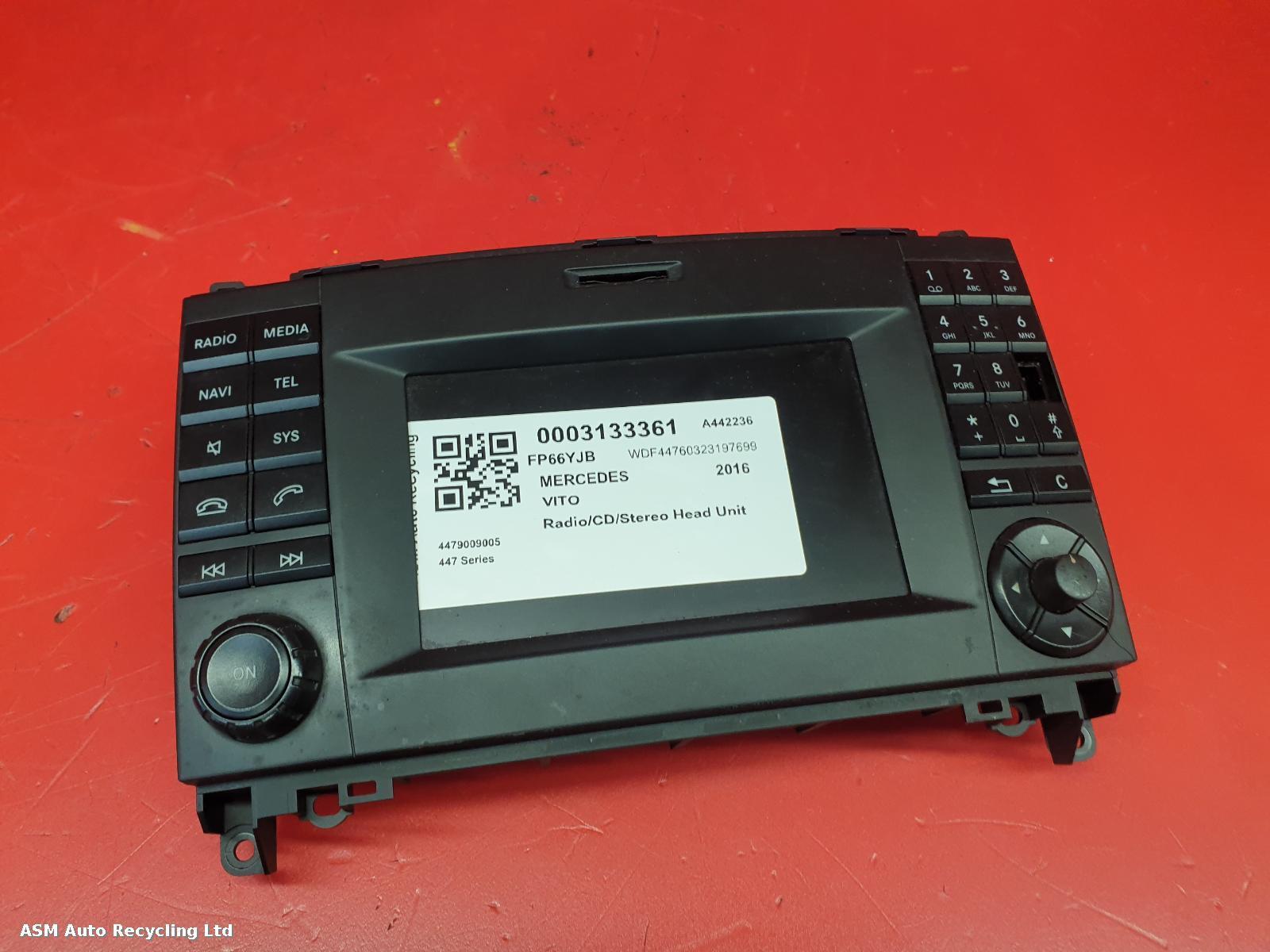 View Auto part A/V Equipment Mercedes Vito 2016