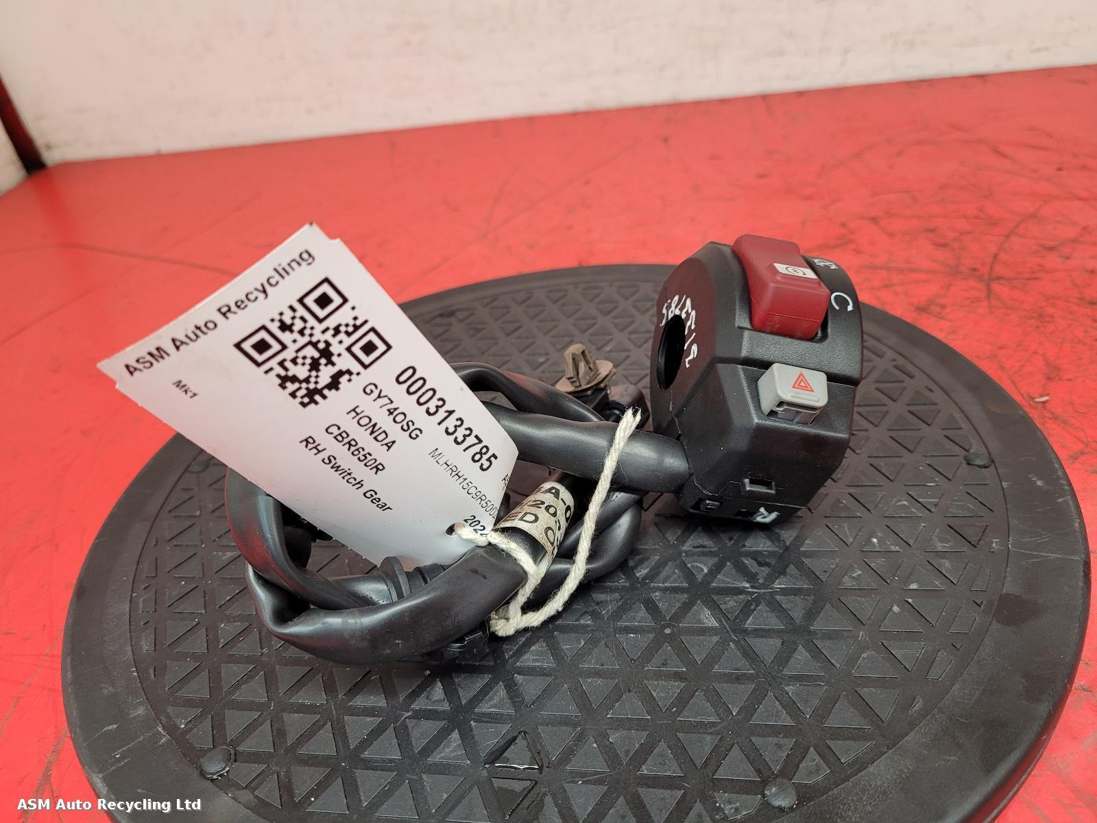 View Auto part RH Switch Gear Honda Cbr650r 2024