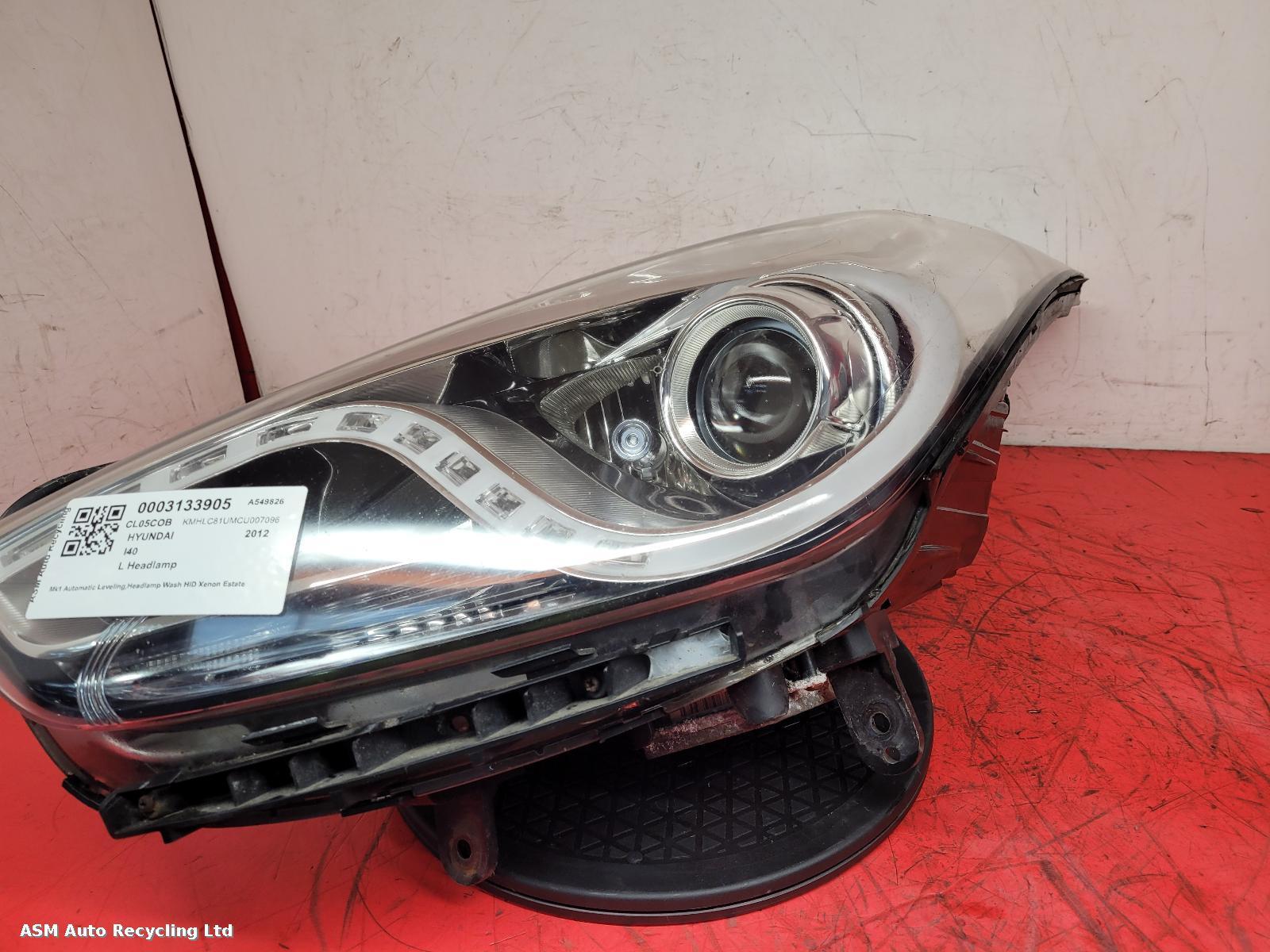 View Auto part L Headlamp Hyundai I40 2012