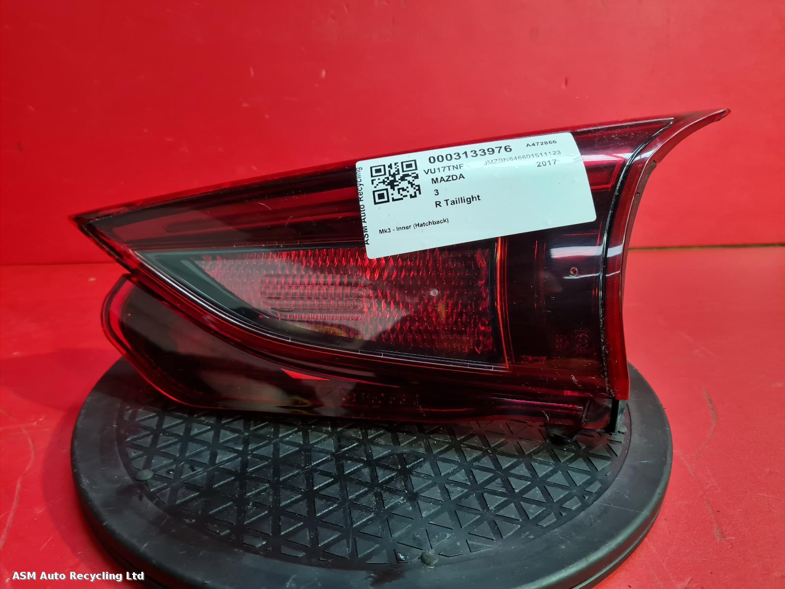 View Auto part R Taillight Mazda 3  2017
