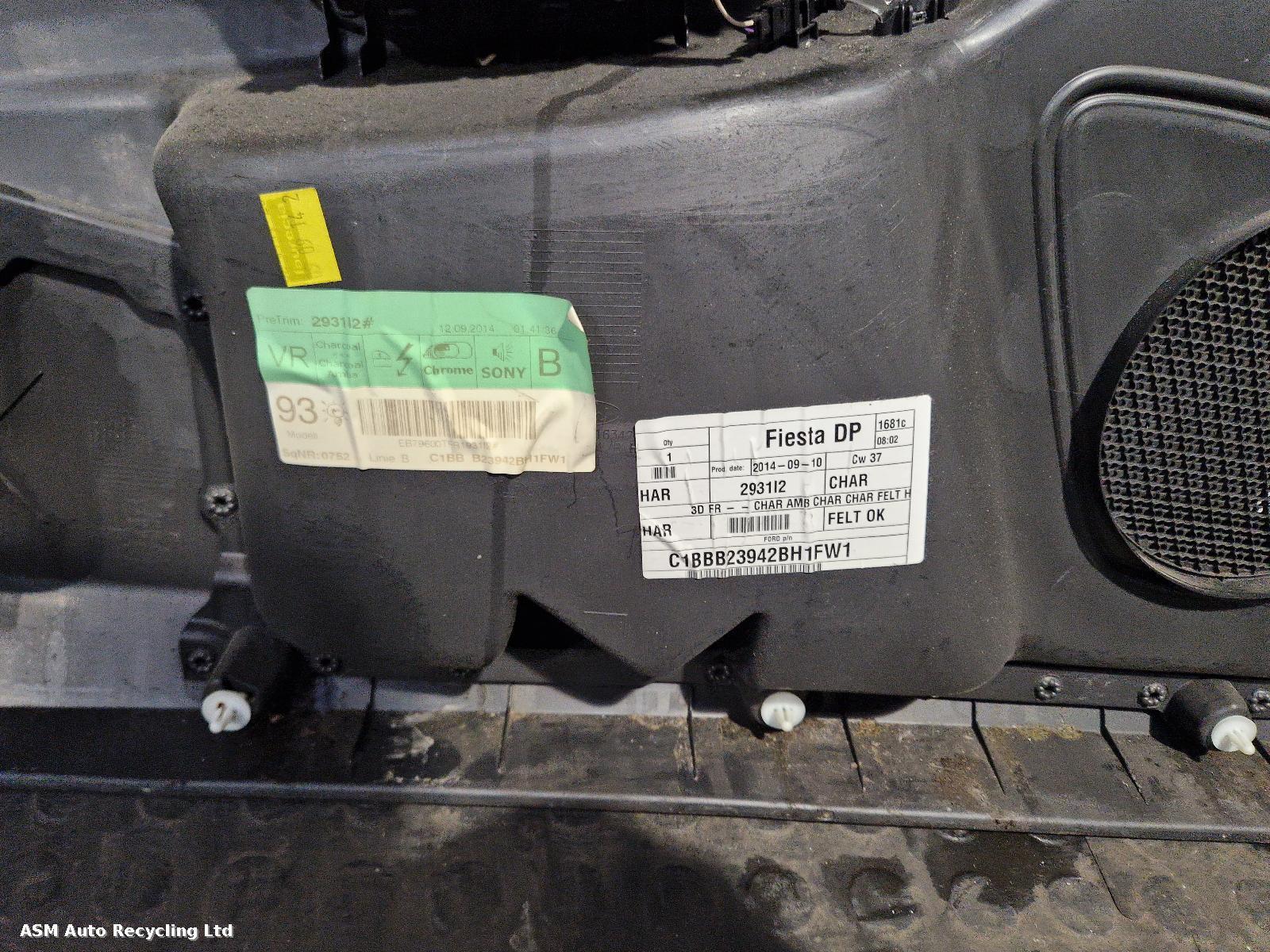 View Auto part Complete Interior Ford Fiesta 2014