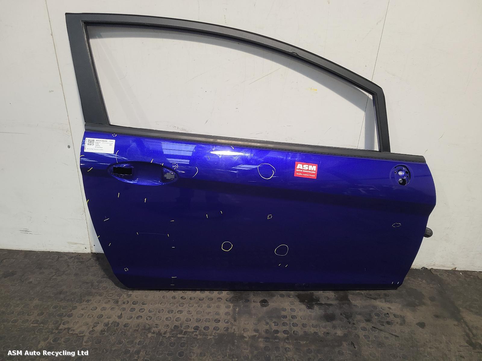 View Auto part R Front Door Ford Fiesta 2014