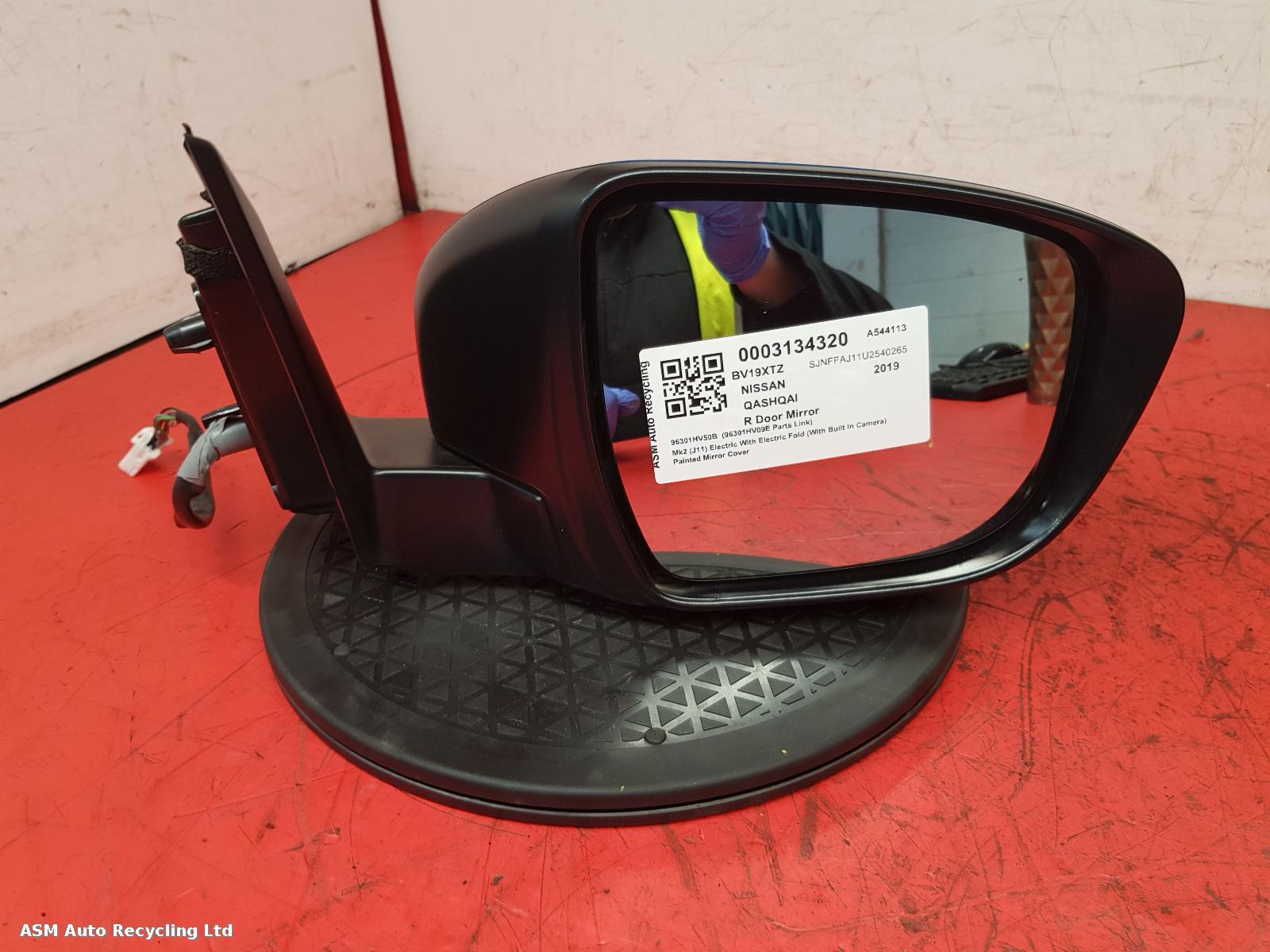 View Auto part R Door Mirror Nissan Qashqai 2019