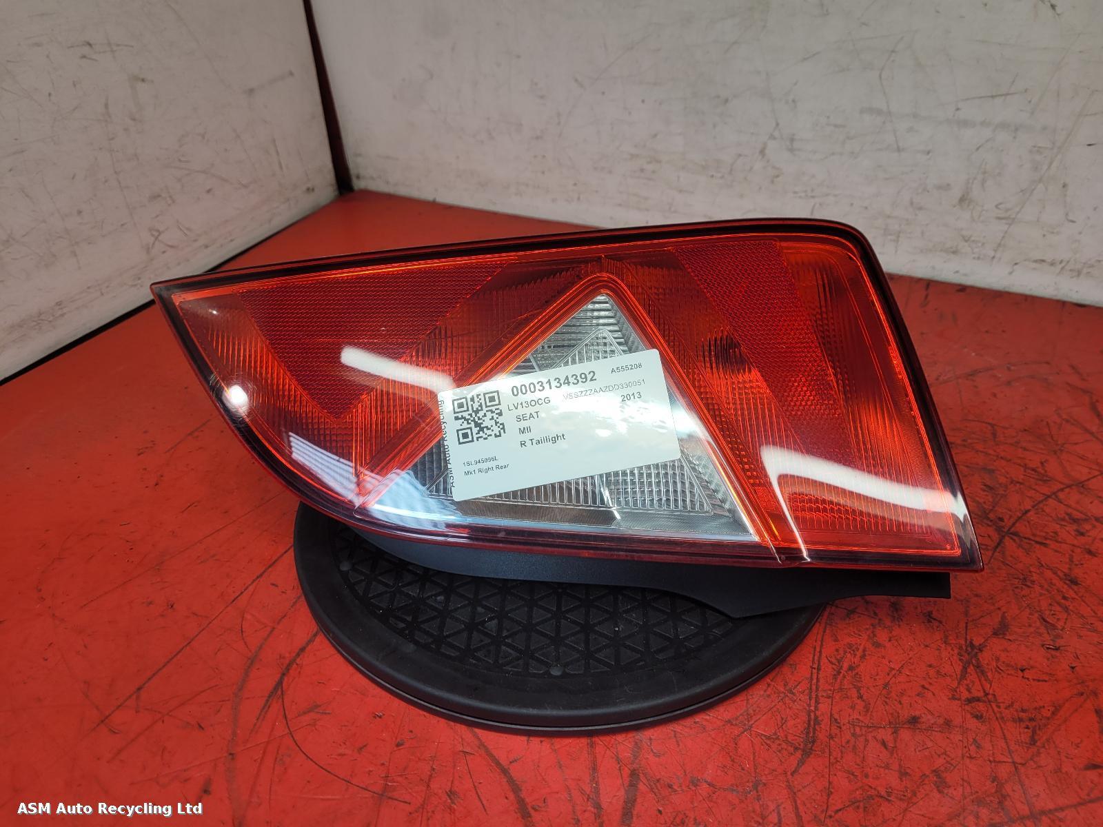View Auto part R Taillight Seat Mii 2013