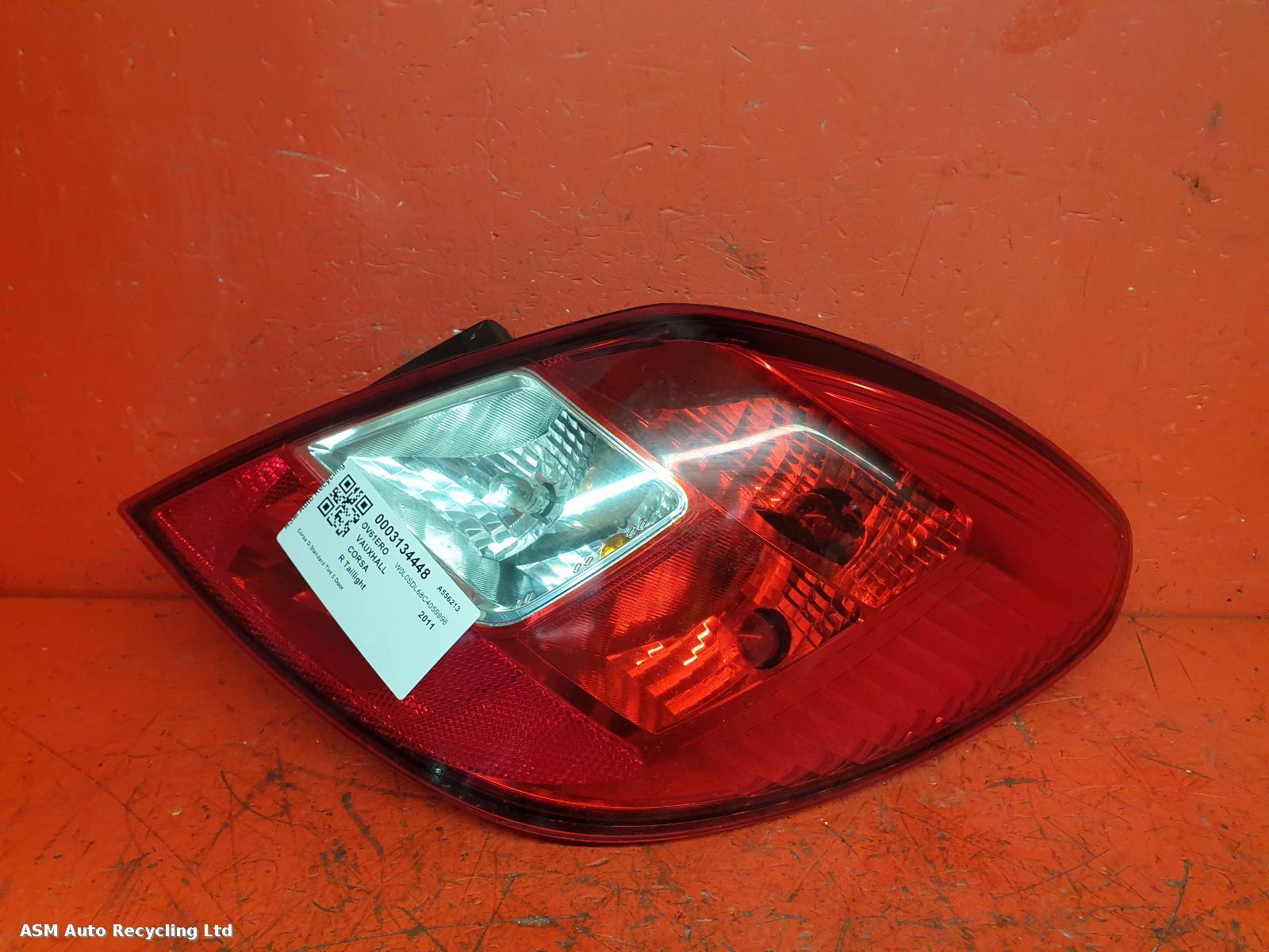 View Auto part R Taillight Vauxhall Corsa 2011
