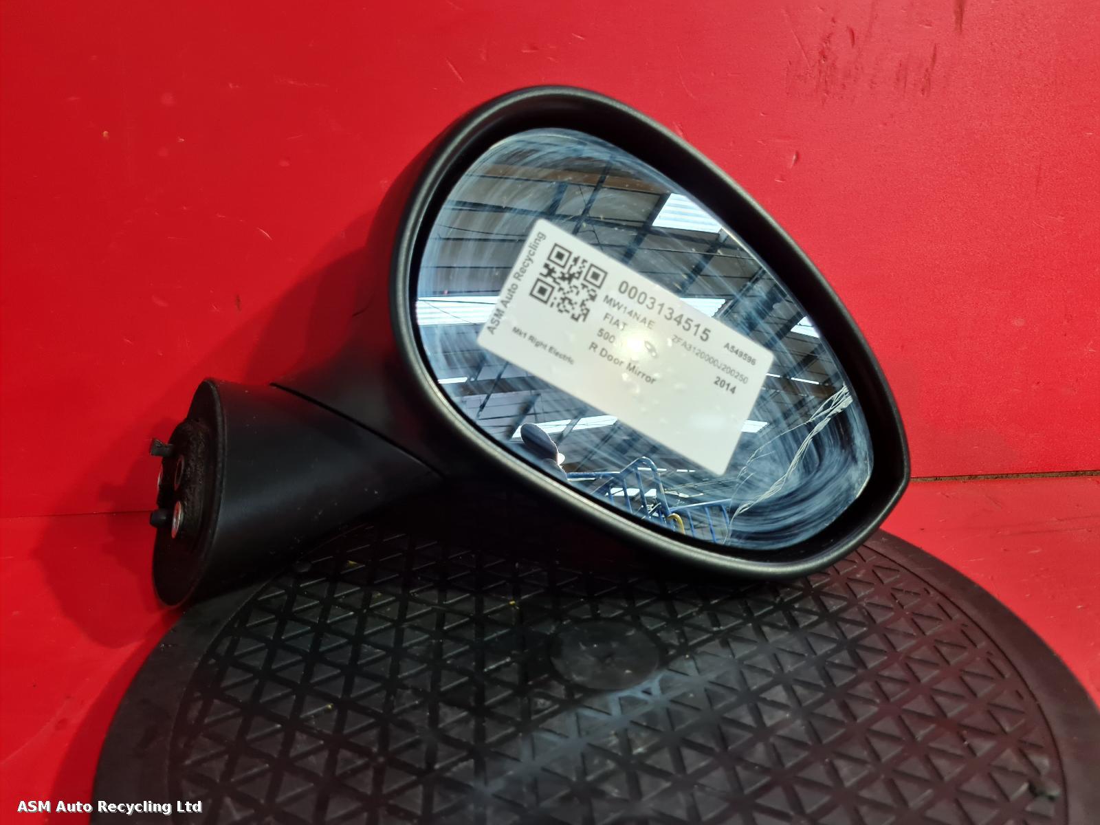 View Auto part R Door Mirror Fiat 500 2014