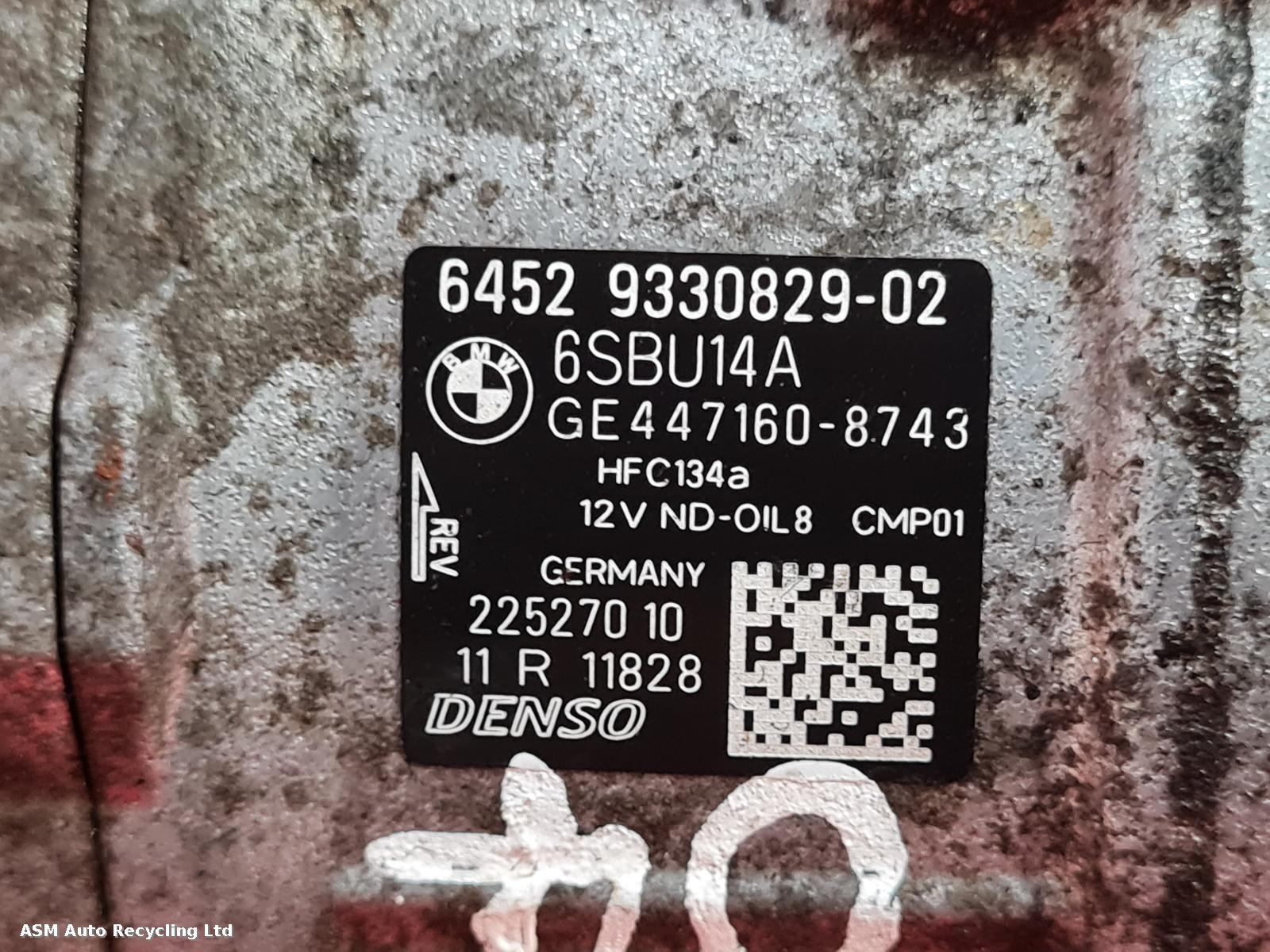 View Auto part Compressor Bmw 3 Series Gran Turismo (gt) 2015