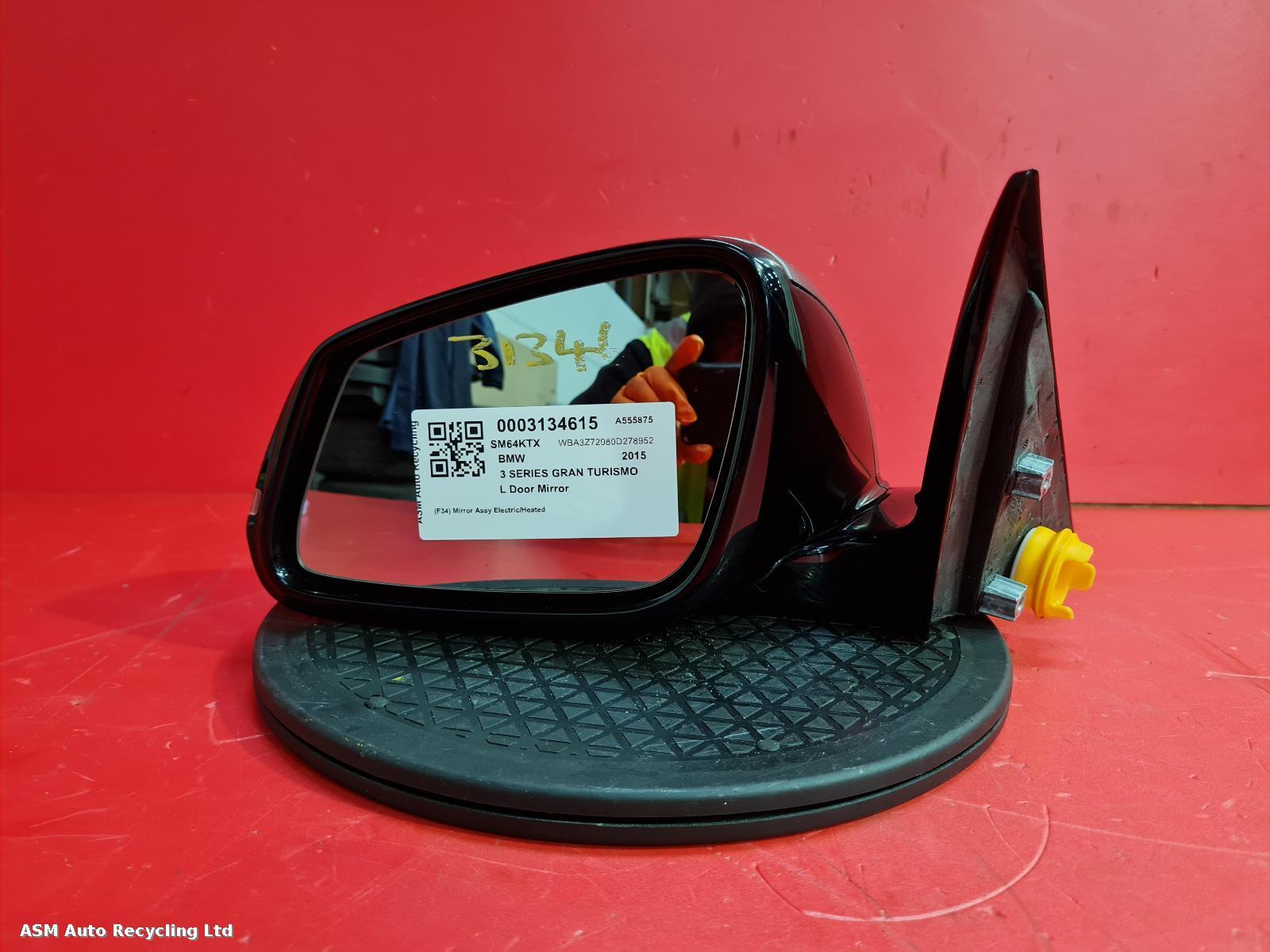 View Auto part L Door Mirror Bmw 3 Series Gran Turismo (gt) 2015
