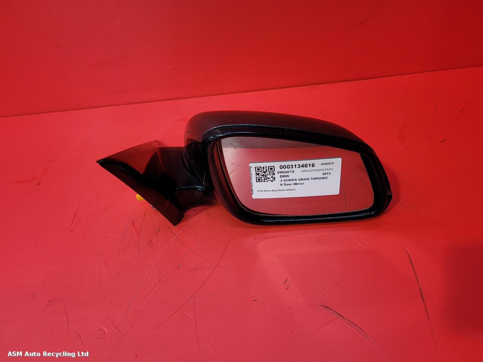 View Auto part R Door Mirror Bmw 3 Series Gran Turismo (gt) 2015