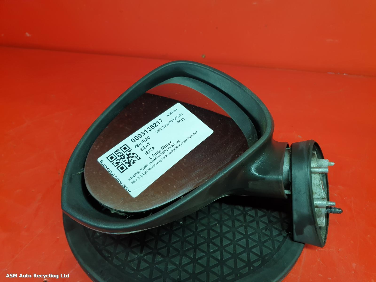View Auto part L Door Mirror Seat Ibiza 2011