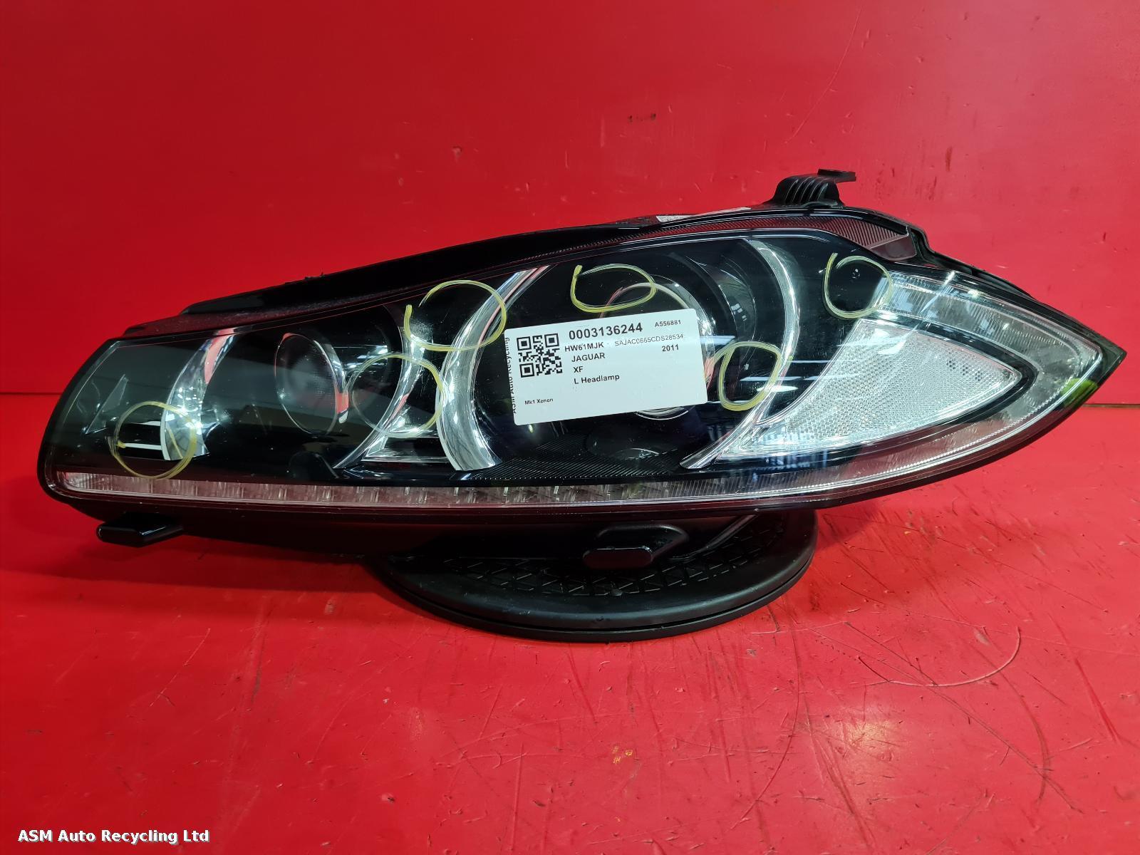 View Auto part L Headlamp Jaguar Xf 2011
