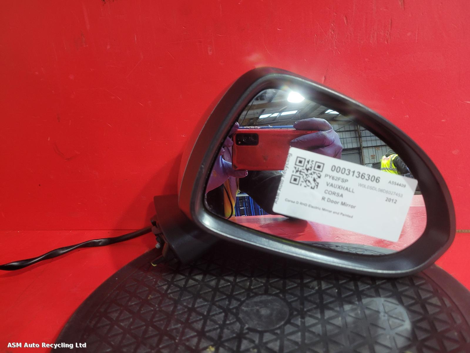 View Auto part R Door Mirror Vauxhall Corsa 2012