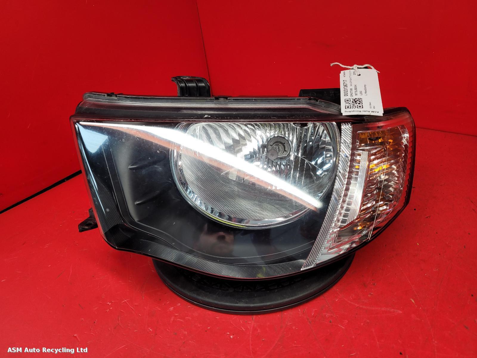View Auto part L Headlamp Mitsubishi L200 2015
