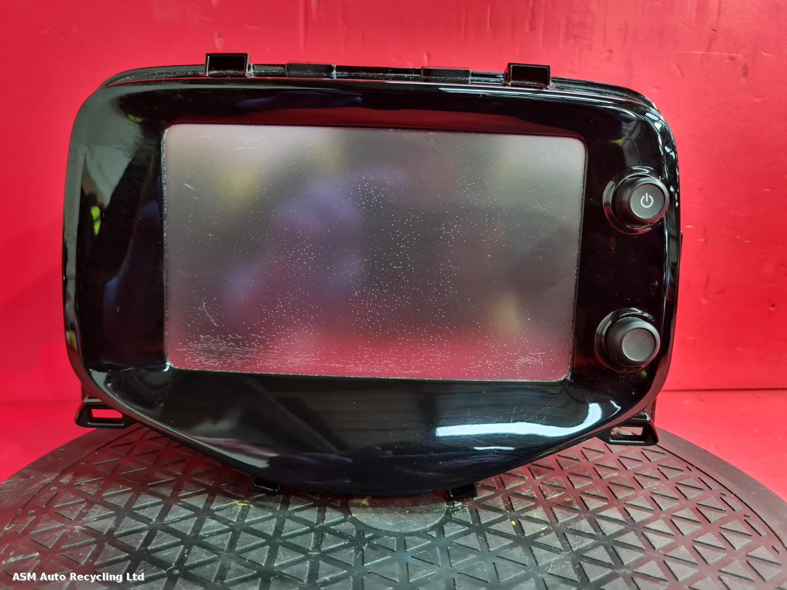 View Auto part Radio Display Citroen C1 2015