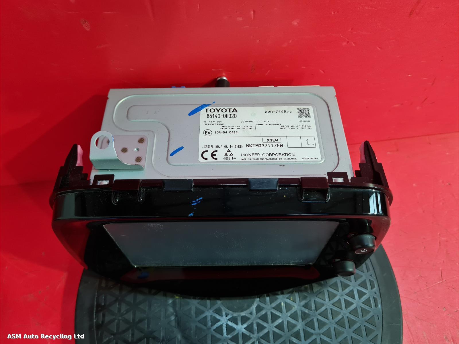 View Auto part Radio Display Citroen C1 2015