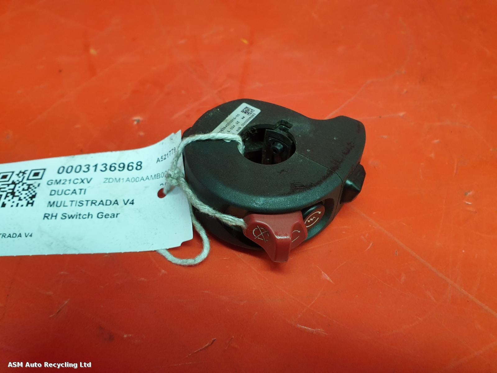 View Auto part RH Switch Gear Ducati Multistrada V4 2021