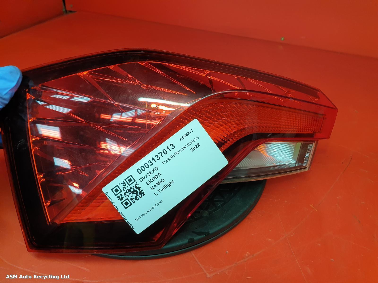 View Auto part L Taillight Skoda Kamiq 2022