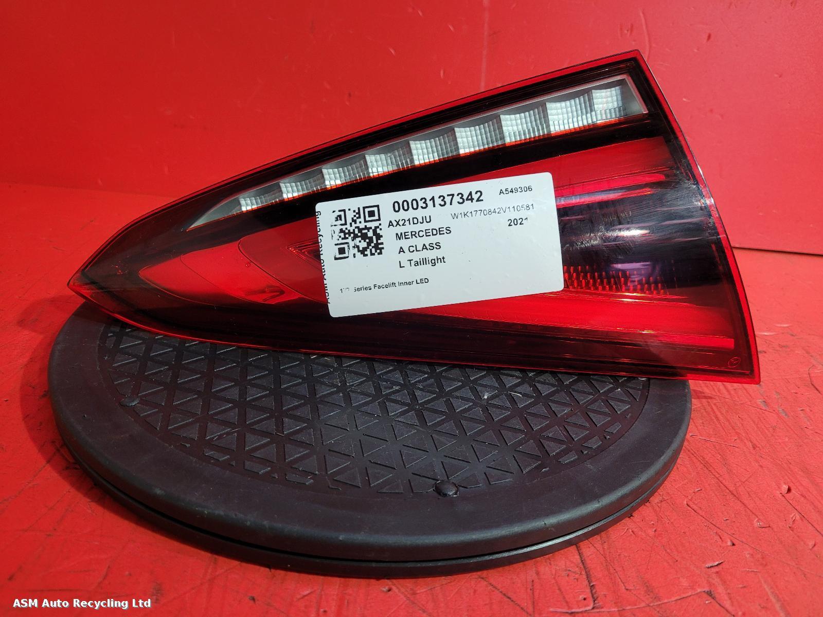 View Auto part L Taillight Mercedes A Class 2021