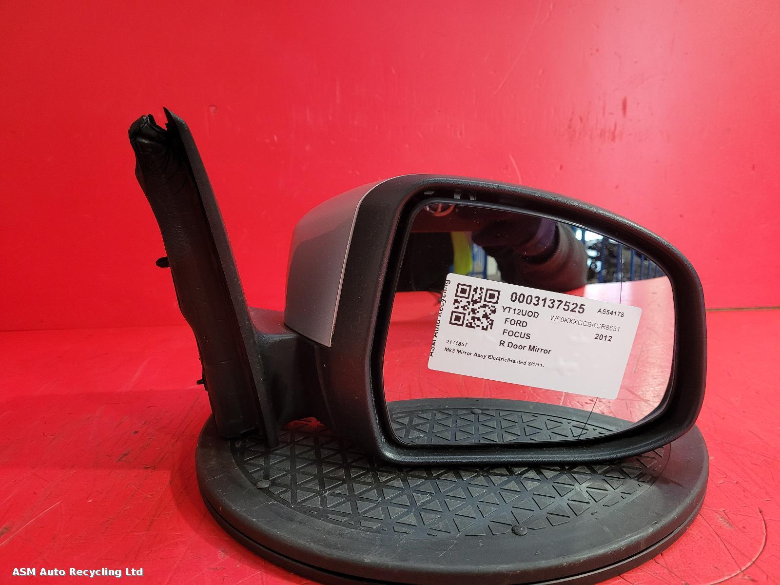 View Auto part R Door Mirror Ford Focus 2012