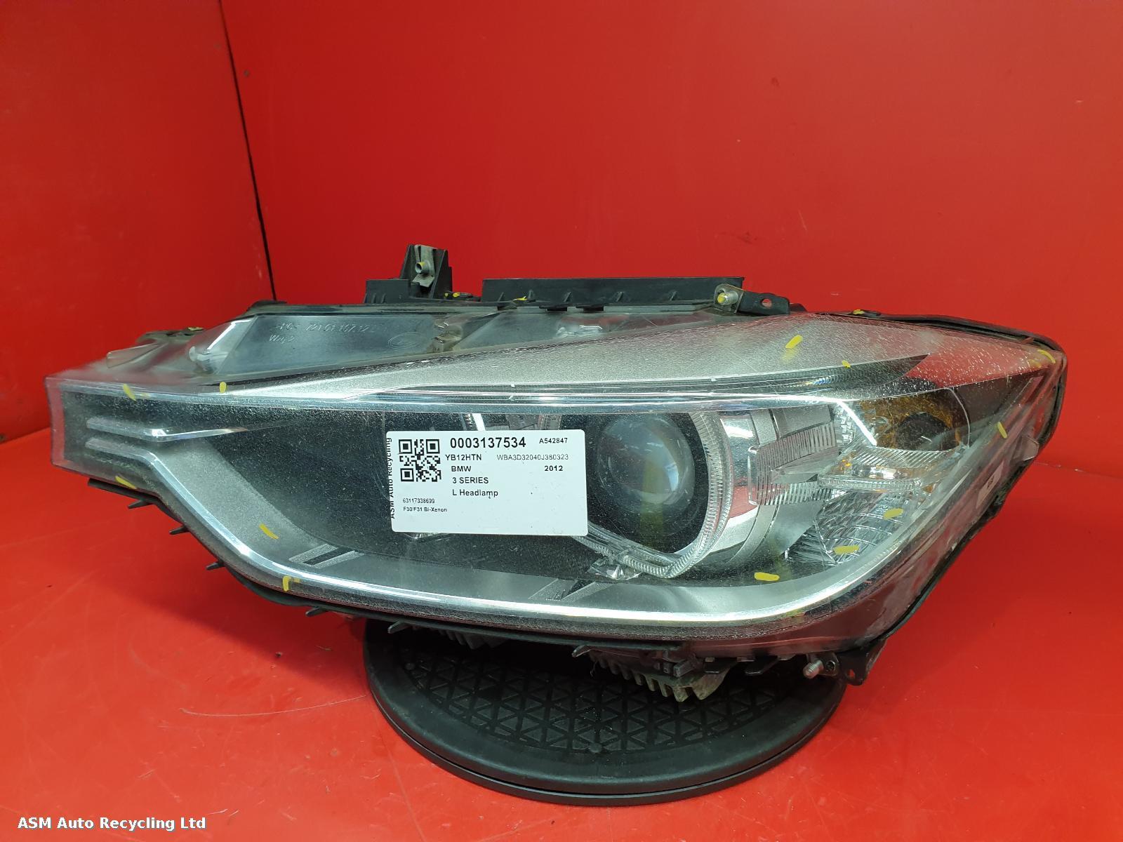 View Auto part L Headlamp Bmw 3 Series 2012