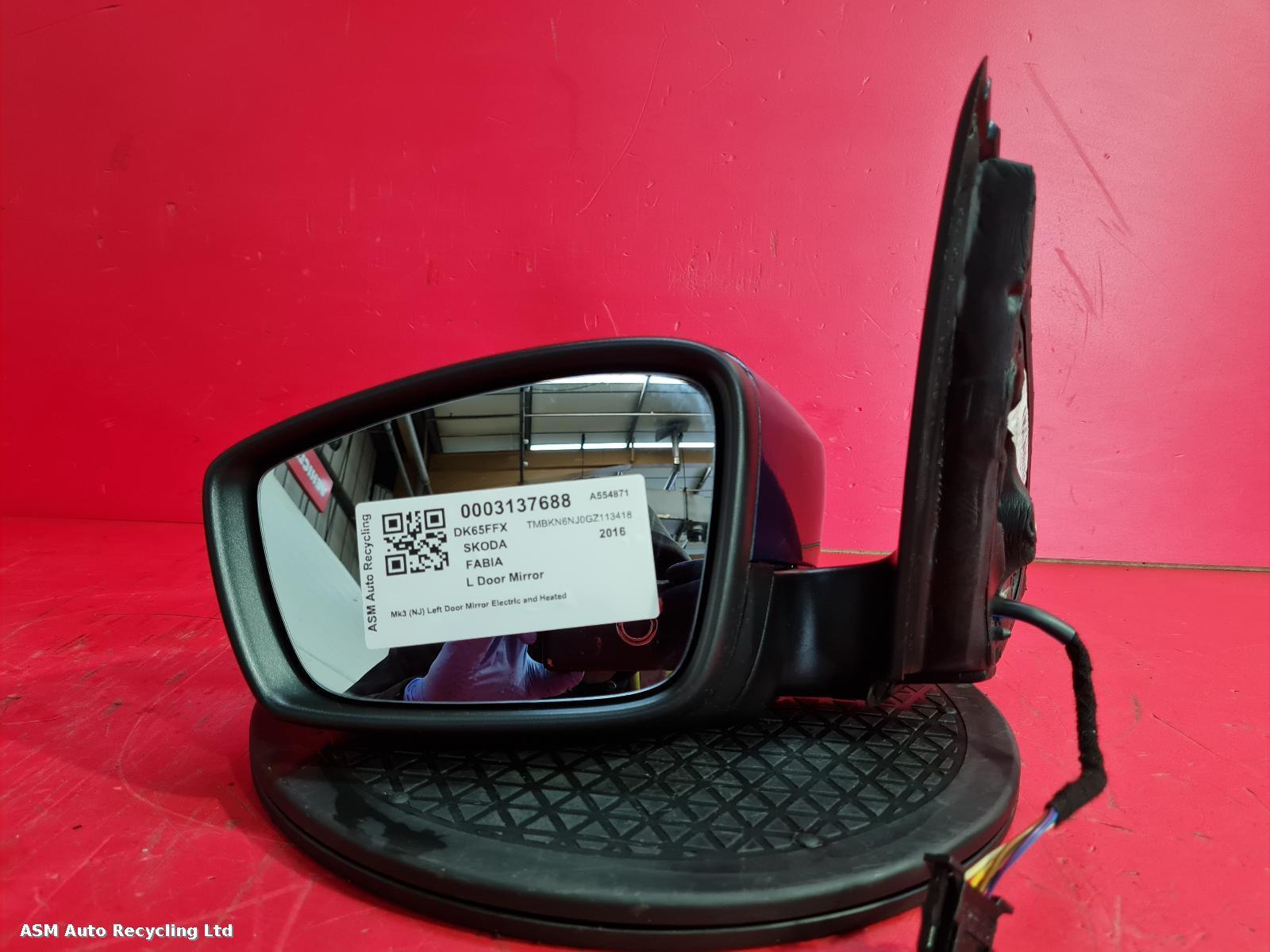 View Auto part L Door Mirror Skoda Fabia 2016