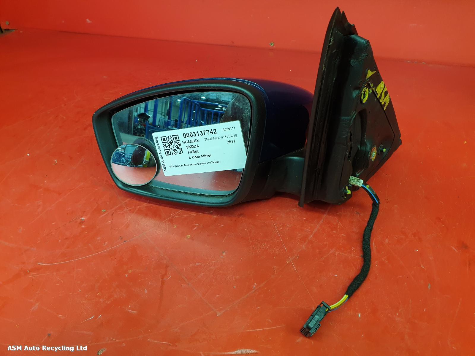 View Auto part L Door Mirror Skoda Fabia 2017