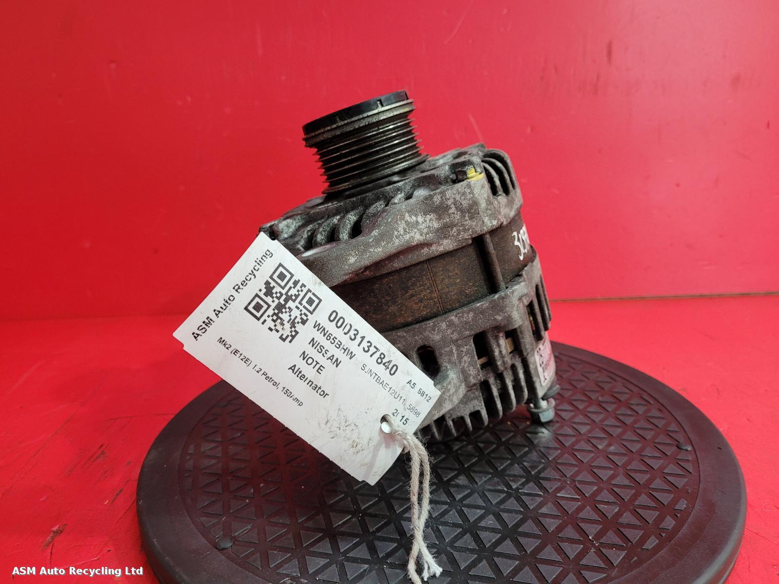 View Auto part Alternator Nissan Note 2015