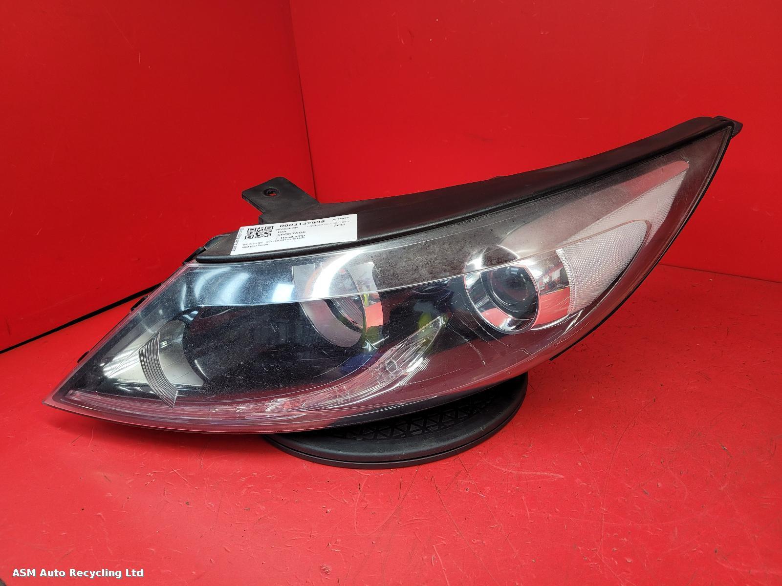 View Auto part L Headlamp Kia Sportage 2012