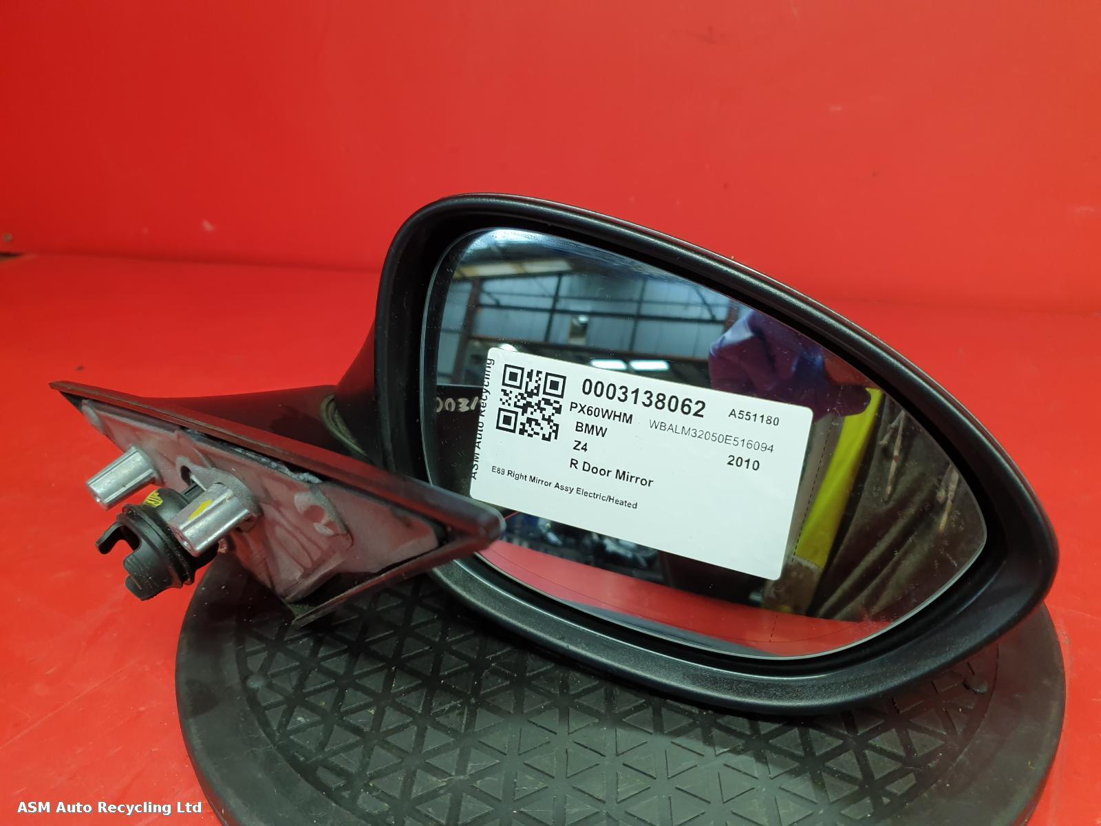 View Auto part R Door Mirror Bmw Z4 2010