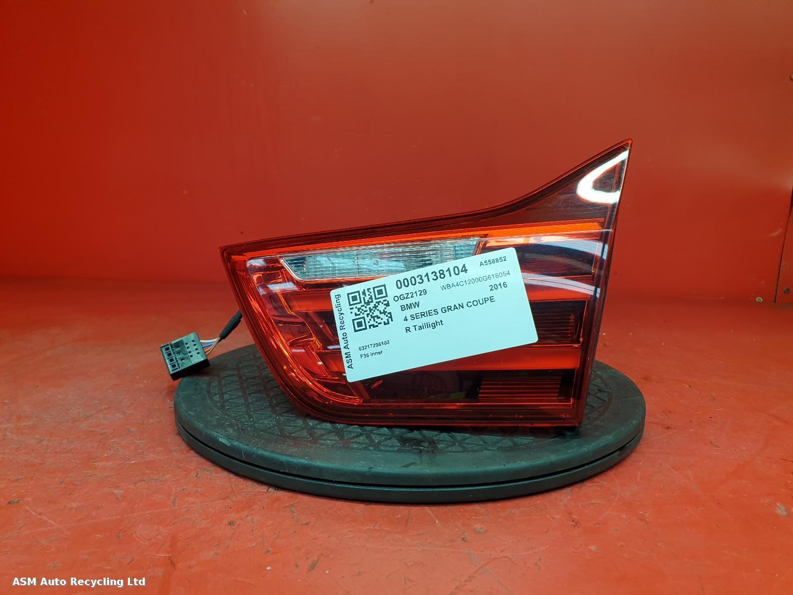 View Auto part R Taillight Bmw 4 Series Gran Coupe 2016
