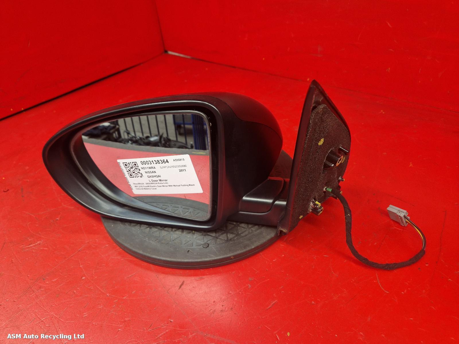 View Auto part L Door Mirror Nissan Qashqai 2011