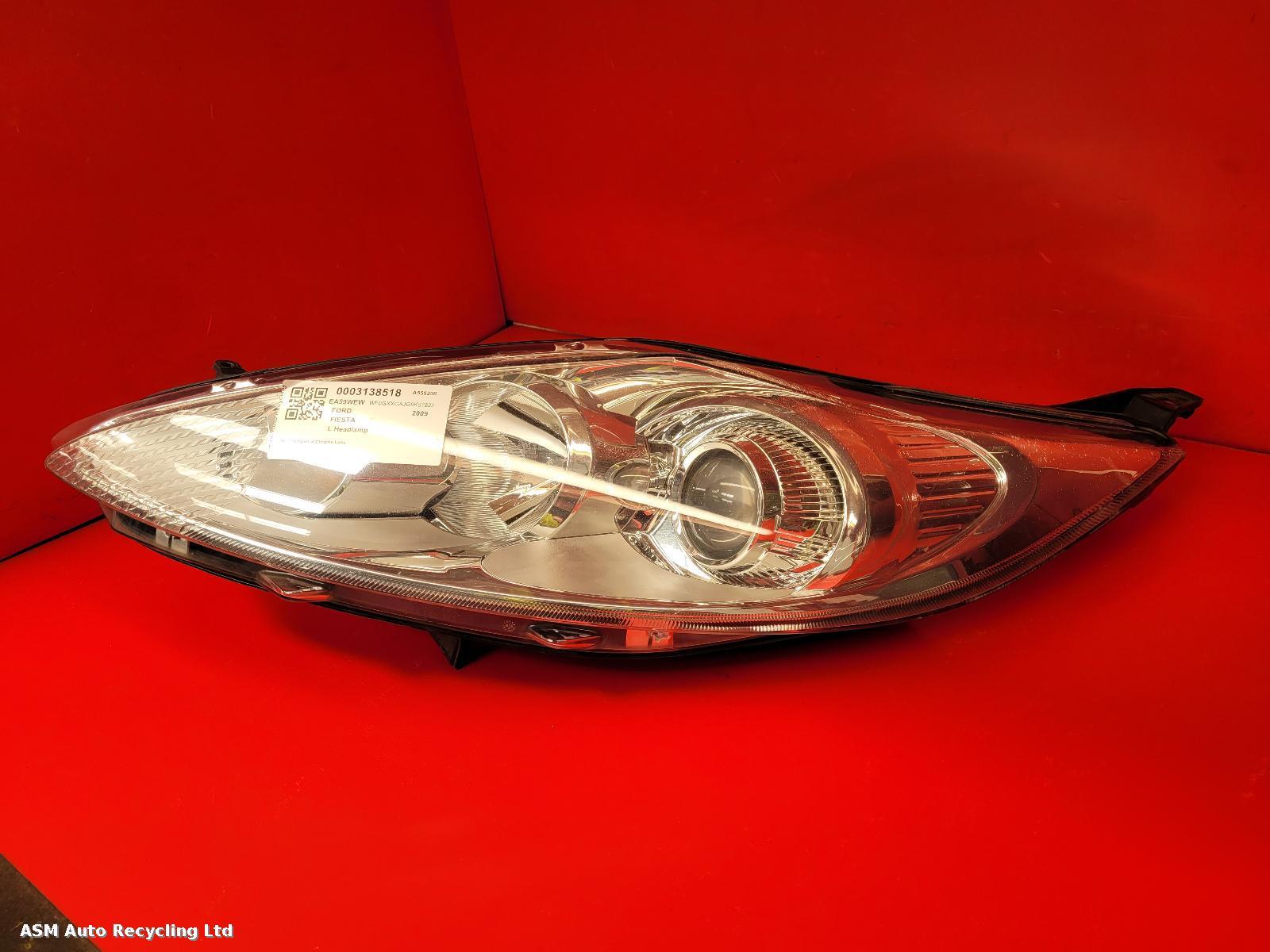 View Auto part L Headlamp Ford Fiesta 2009