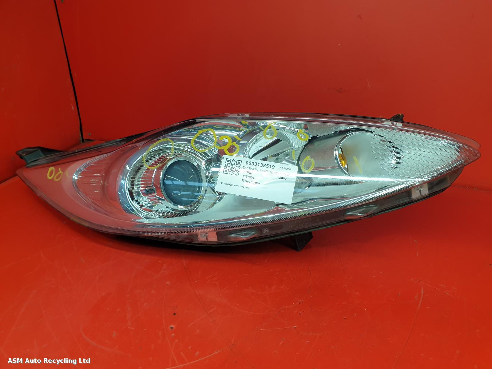 View Auto part R Headlamp Ford Fiesta 2009