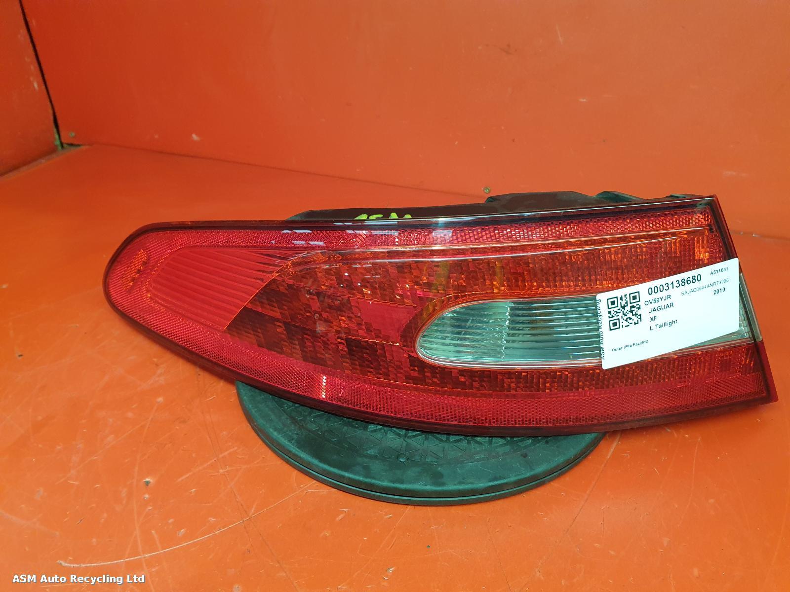 View Auto part L Taillight Jaguar Xf 2010