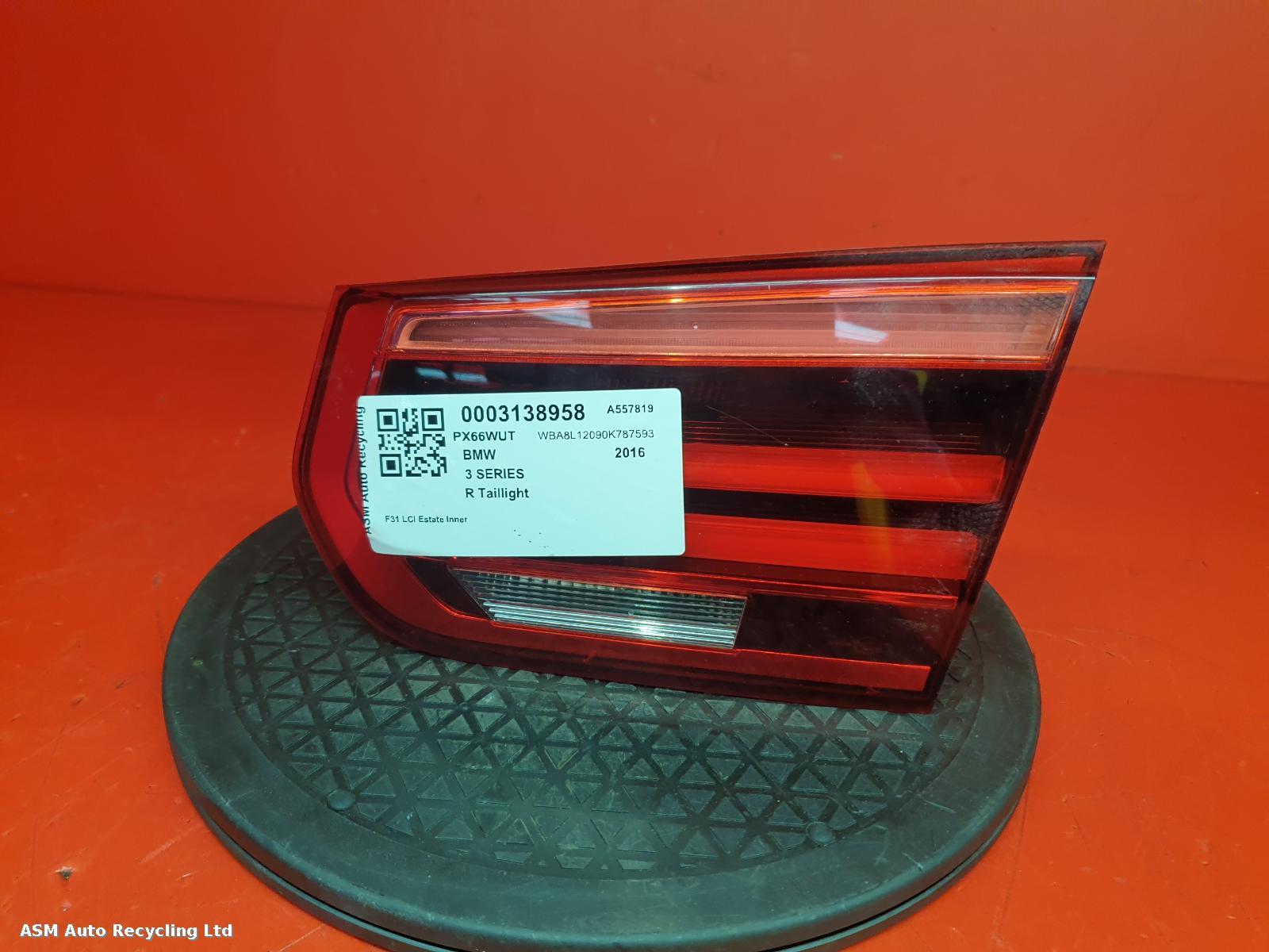 View Auto part R Taillight Bmw 3 Series 2016