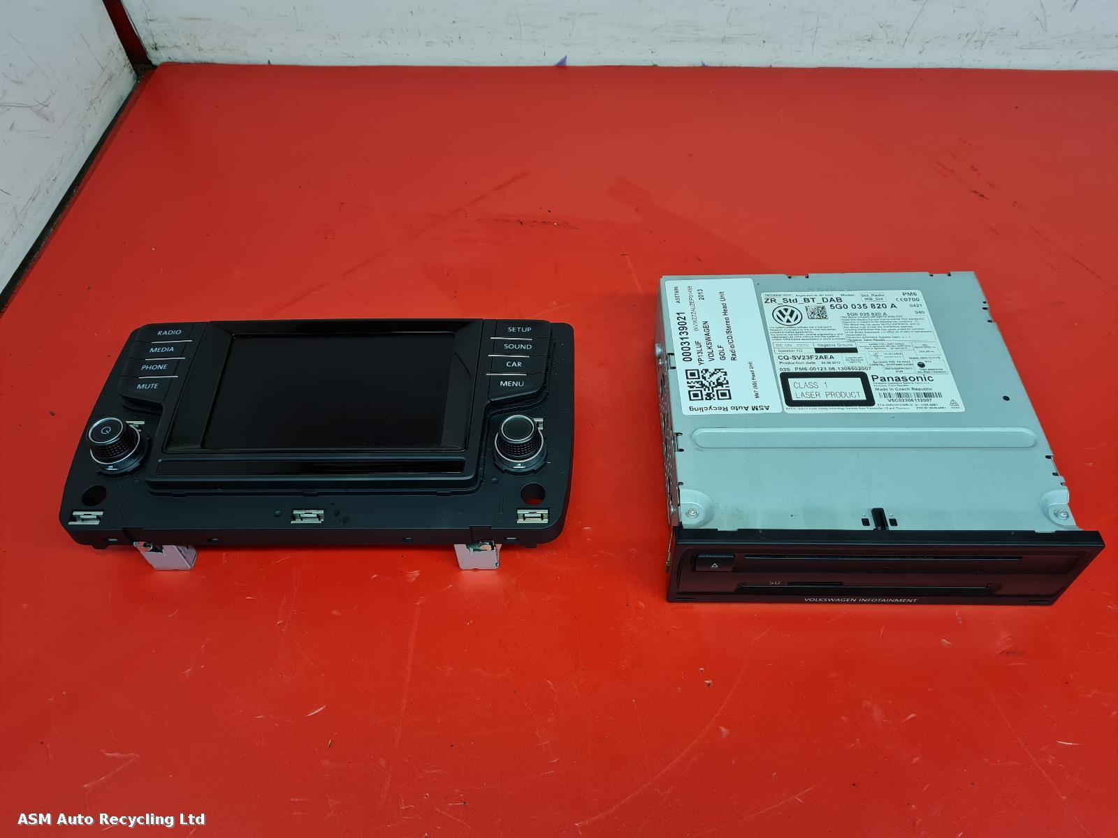 View Auto part A/V Equipment Volkswagen Golf 2013