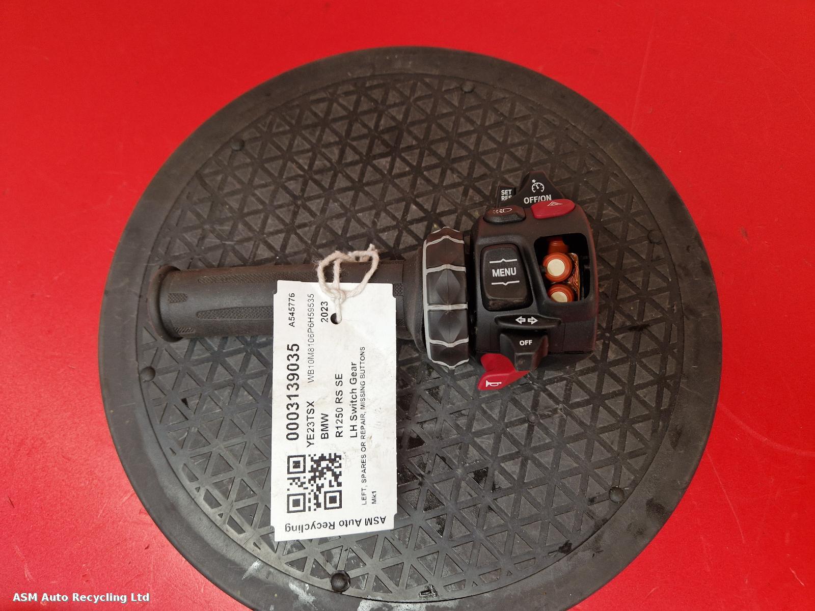 View Auto part LH Switch Gear Bmw R1250 Rs Se 2023