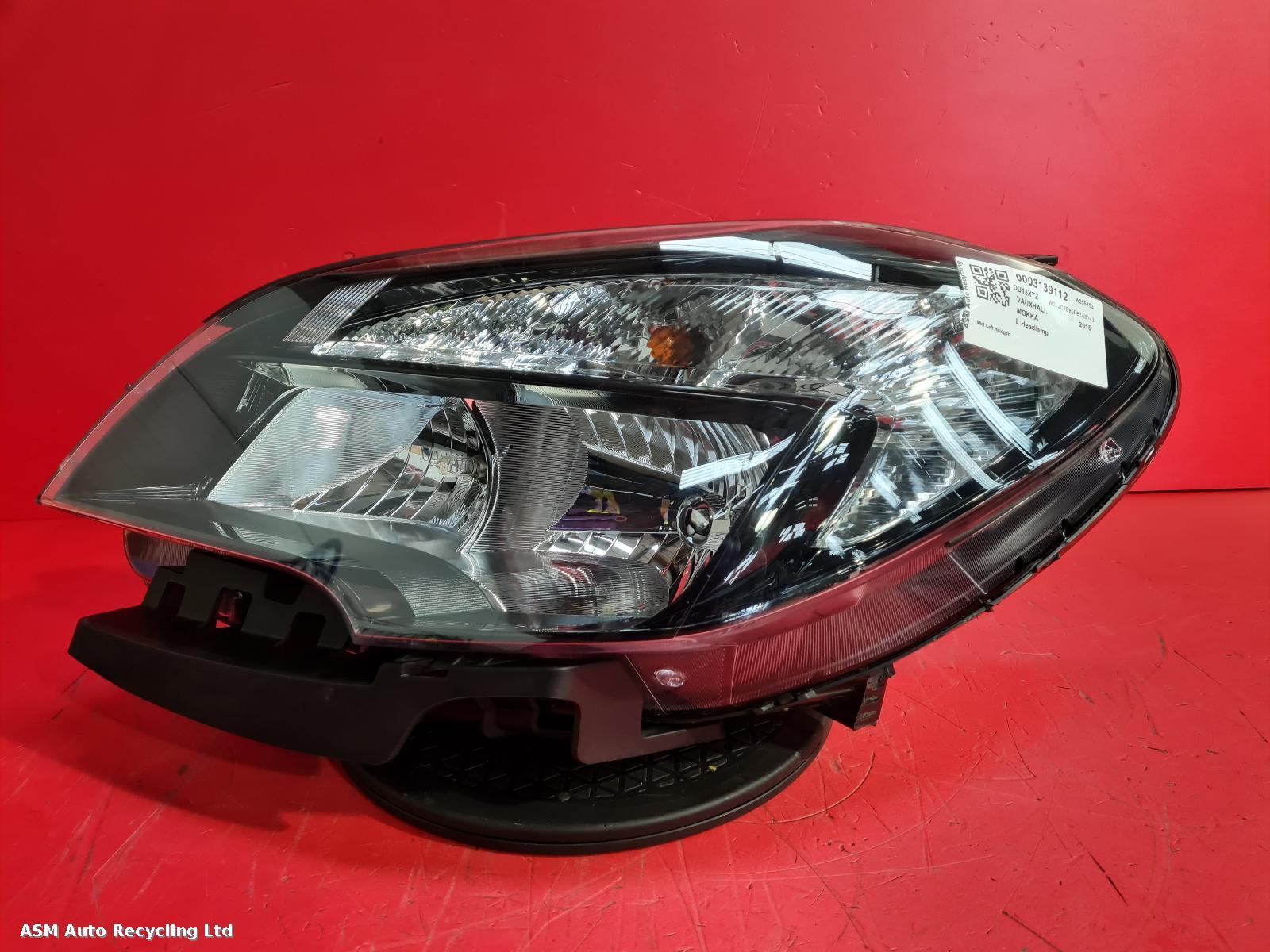 View Auto part L Headlamp Vauxhall Mokka 2015