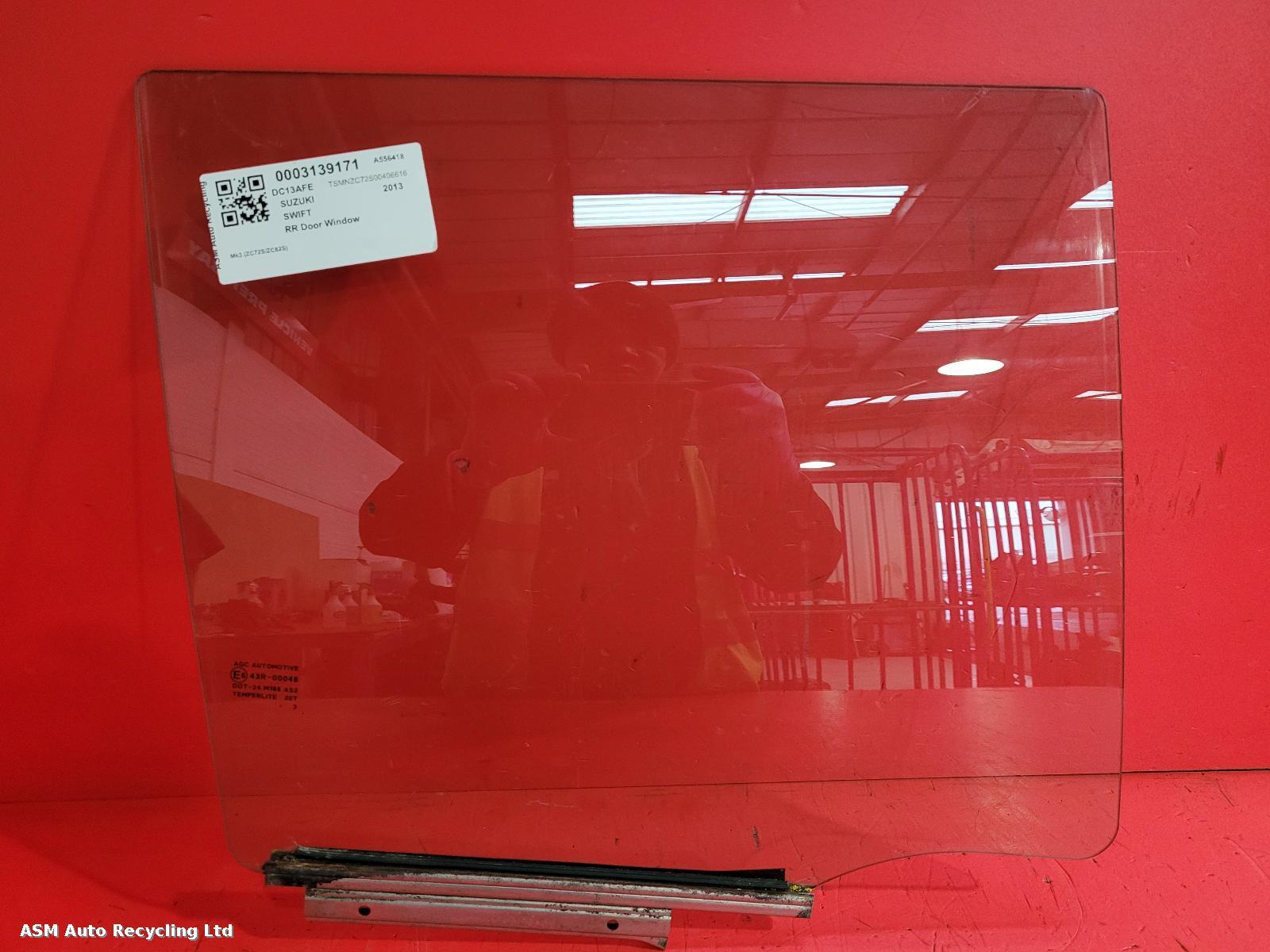 View Auto part RR Door Window Suzuki Swift 2013