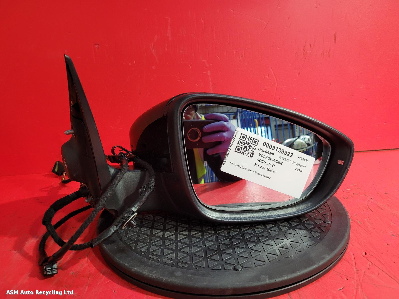 View Auto part R Door Mirror Volkswagen Scirocco 2010