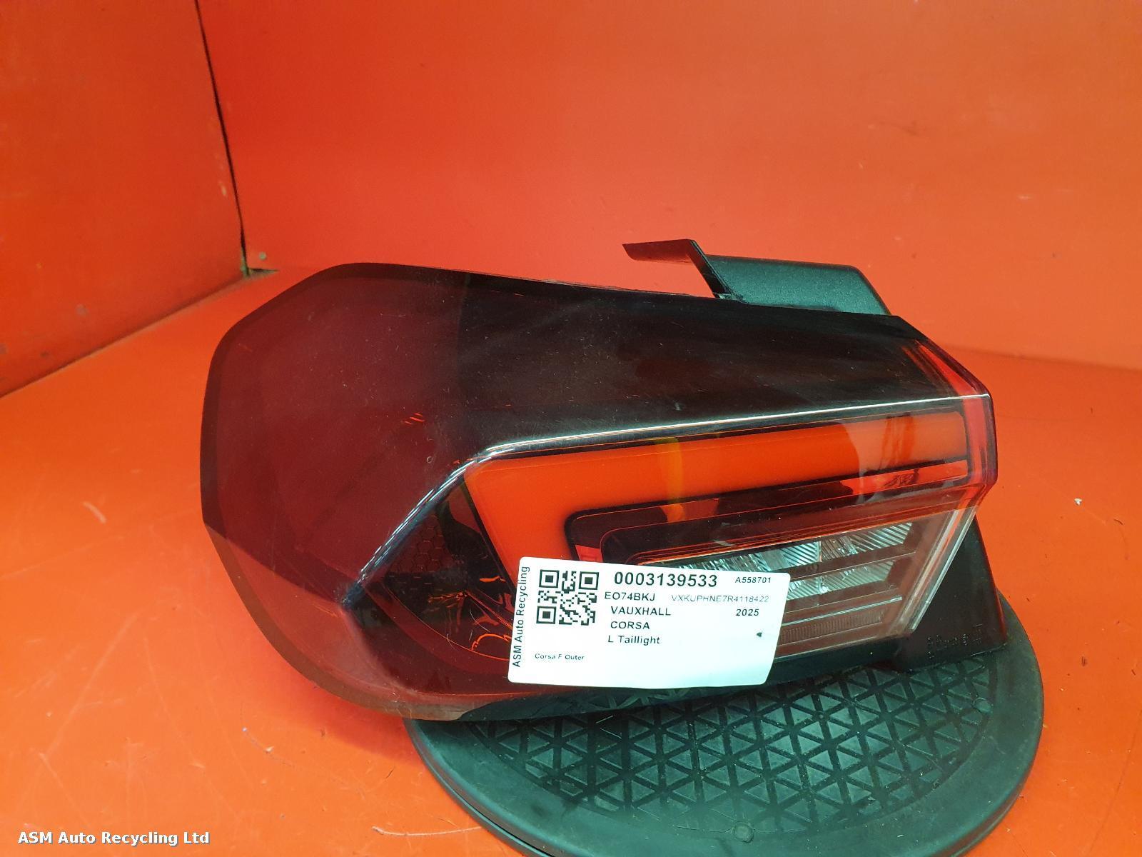 View Auto part L Taillight Vauxhall Corsa 2025
